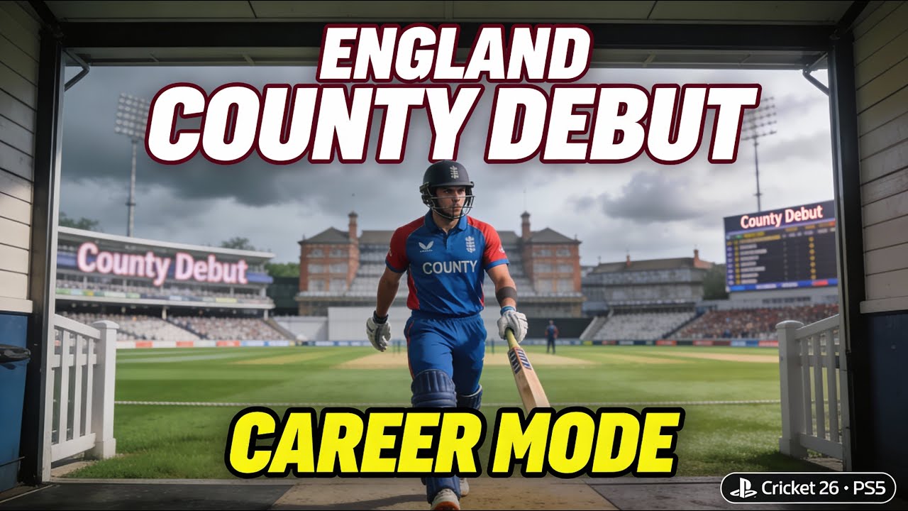County Cricket Debut In England! Can I Impress The Selectors?