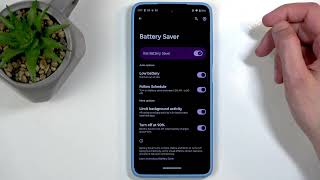 MOTOROLA Moto G17 Power – How to Enable Power Saving Mode