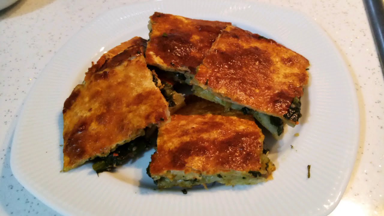 Glutensiz Ispanaklı Börek Tarifi