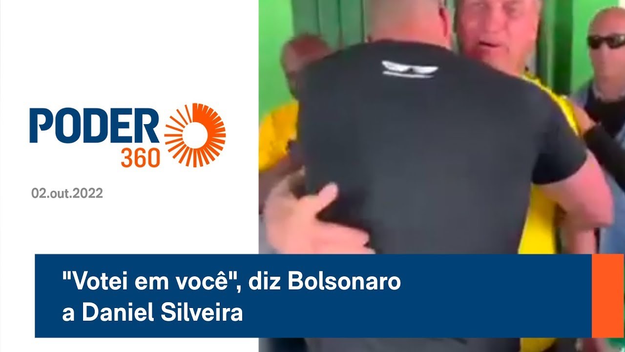 Bolsonaro: presidente diz que votou em Silveira para Senado