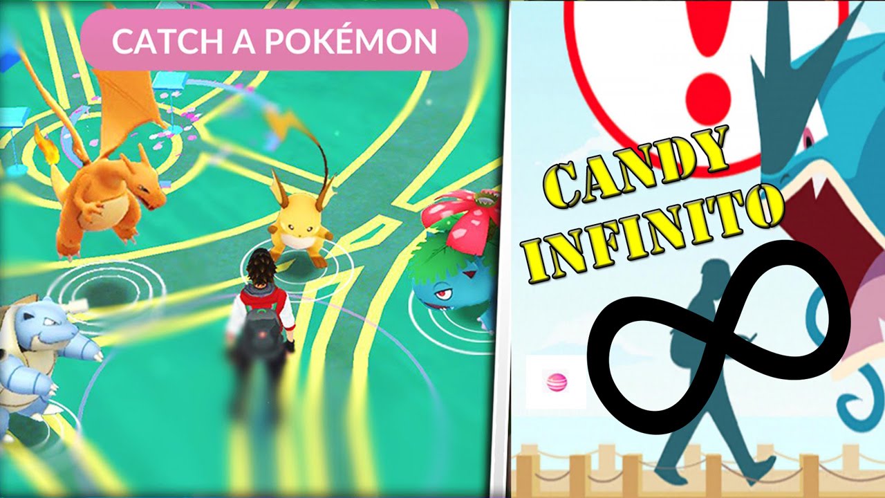 COMO CONSEGUIR CANDY INFINITO DE CUALQUIER POKEMON TRUCO EN POKEMON