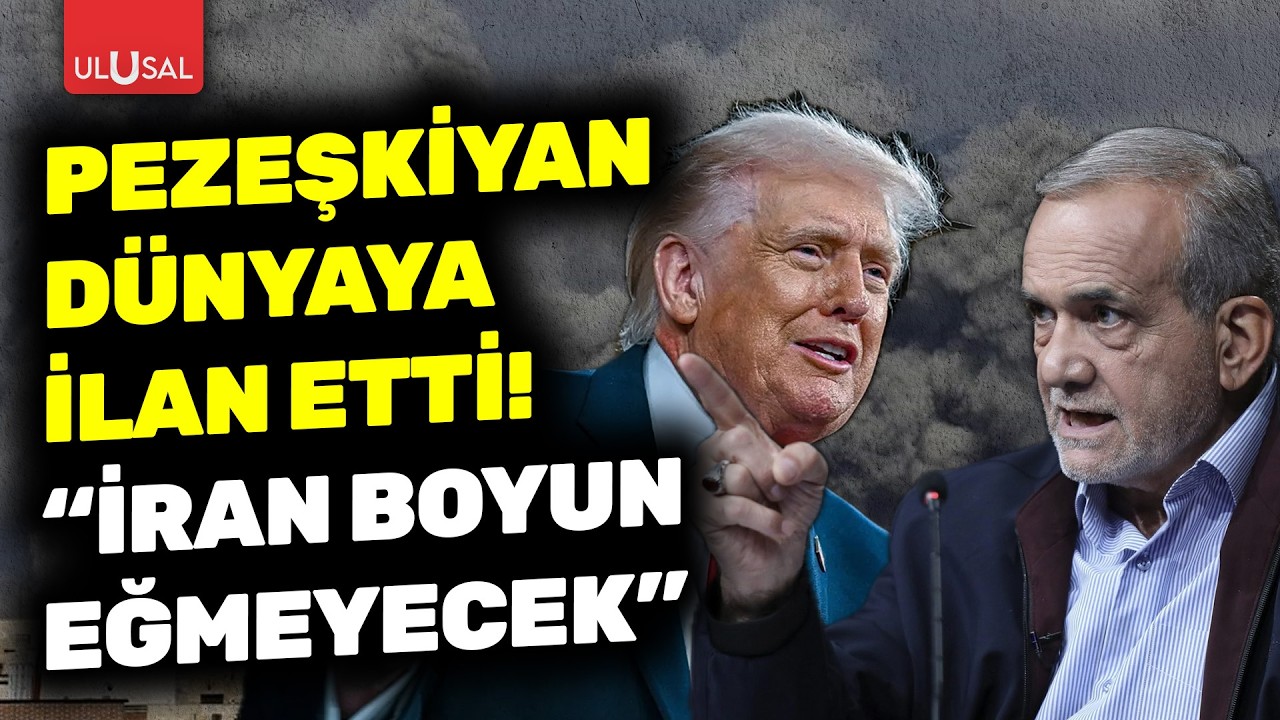 Pezeşkiyan ABD-İsrail'in suçlarını dünyaya ilan etti! 