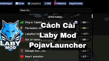 🔥Hướng Dẫn Cách Cài Laby Mod PojavLauncher