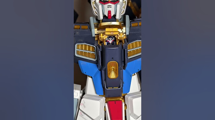 PG Strike Freedom cockpit hatch opening and closing gimmick Ver. 2.0