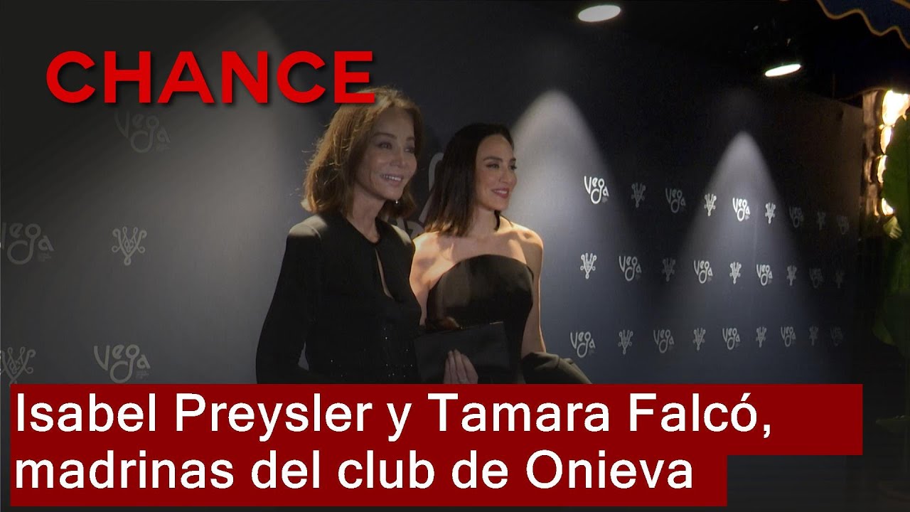 Isabel Preysler y Tamara Falcó, madrinas de lujo en la inauguración del club de Íñigo Onieva