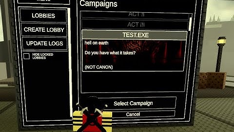 Combat Initiation - (Full) Test.EXE Campaign