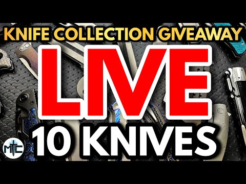 MYSTERY KNIFE COLLECTION GIVEAWAY LIVE! 10 KNIVES! LATE NIGHT WITH METAL COMPLEX MYSTERY KNIFE COLLECTION GIVEAWAY LIVE! 10 KNIVES! LATE NIGHT WITH METAL COMPLEX