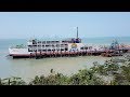 Ferry from Donsak PIer to Koh Phangan, Thailand