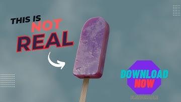 How to make popsicle in blender | Realistic popsicle ever | Download now