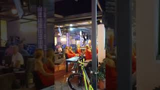 Dancing On The Bar, Sundown Restaurant, Nightlife At Çalıs Beach.