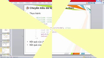 Lập trình C/C++ - Bài 3 Biểu thức Expressions