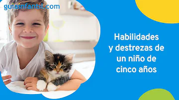 ¿Qué debe saber un niño de 5 años?