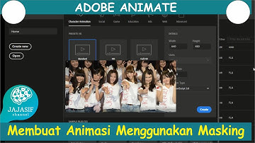 Membuat Animasi Masking Menggunakan Adobe Animate