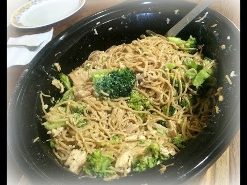 Cooking for a Large Family |Slow Cooker Chicken Broccoli Alfredo | with a Trim Healthy Mama Twist