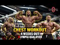 Enorme training pec  road to olympia ep 7