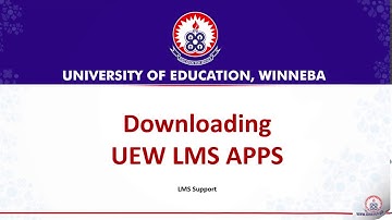 UEW LMS PLATFORMS