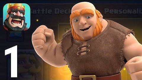 Clash Royale - Gameplay Walkthrough Part 1 - Tutorial (iOS, Android)