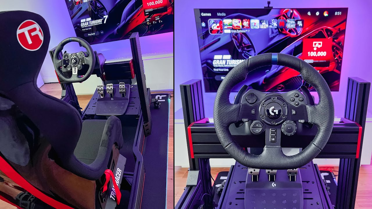 Gran Turismo 7 with Logitech G923 + Force Shifter | Is it Getting This Racing Wheel? - YouTube