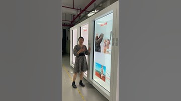 Avlink 86inch AI holobox transparent showcase holographic display 3D Touch screen solution provider