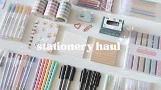 a huge stationery haul: gel pen, highlighters, brush pens, memo pads… | shopee haul 🛒