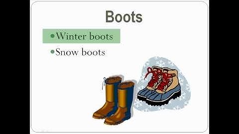 Snowy Weather: Everyday Vocabulary