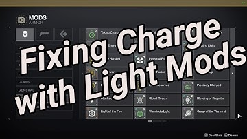 How to fix Charge with Light Mods.