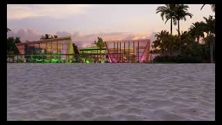 Club De Playa Santamar Sisal 3D