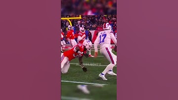 Josh Allen with a Incredible TD throw to Gabriel Davis 🤩