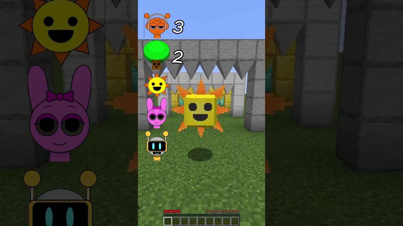Minecraft Sprunkis vs Spiky Spikes 