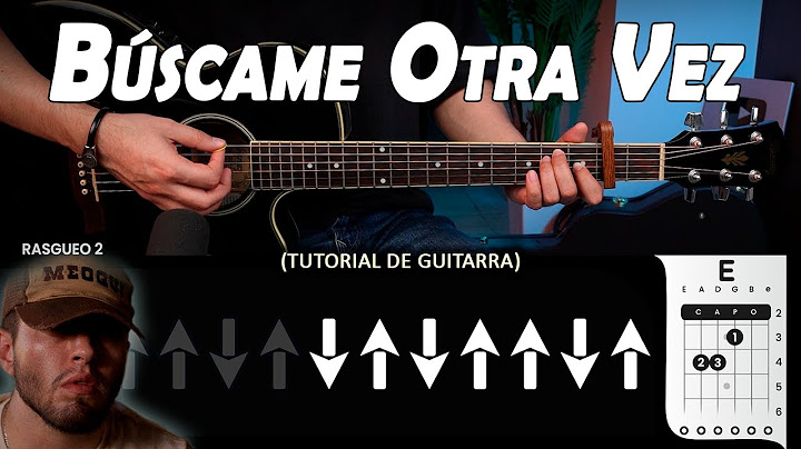 Búscame Otra Vez - Kevin Kaarl - TUTORIAL DE GUITARRA