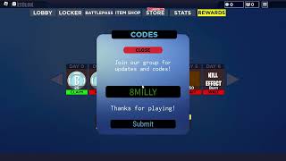Roblox codes for Fort Blox
