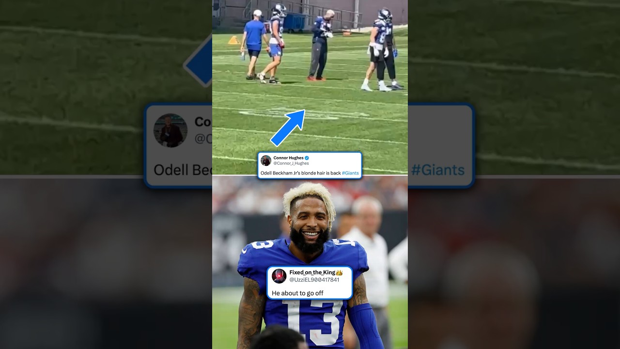 The blonde OBJ aura returns 😮‍💨