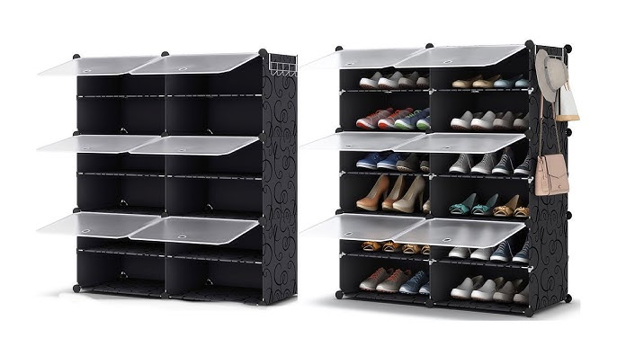 VTRIN Shoe Rack Shoe Organizer 7 Tier Shoe Rack for Indonesia