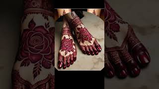 Easy Leg Mehndi Design Ki Mehandi