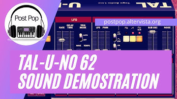 TAL-U-NO 62 SOUND DEMOSTRATION