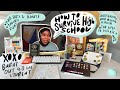 things i wish i knew in high school 😬 *high school advice u NEED to know*