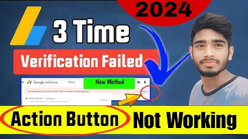 Identity Verification Failed in Google Adsense | Action Button is not working in Google AdSense 2024