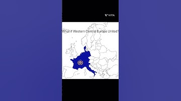 What if western Central Europe United#viral #fypシ #geography #map #sub #geotuber #customcontent