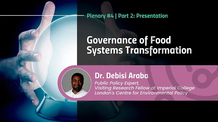 Governance of Food Systems Transformation | 2025 Food Systems e-course