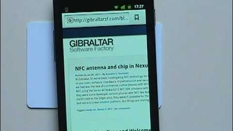 NFC - Writing tags with Nexus S