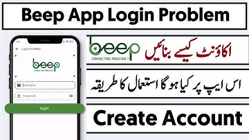 Beep app create account | Beep pakistan app | beep app account kaise banaye