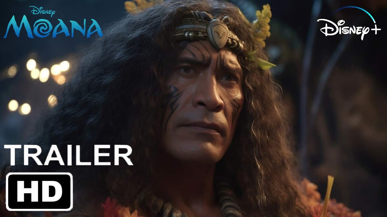 MOANA Live Action - Official Trailer (2024) Zendaya, Dwayne Johnson