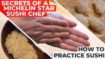 How to practice Sushi by Michelin Star Sushi Chef (1)(English ver.)