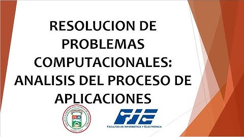 Resolución de problemas computacionales: Análisis del proceso de aprendizaje