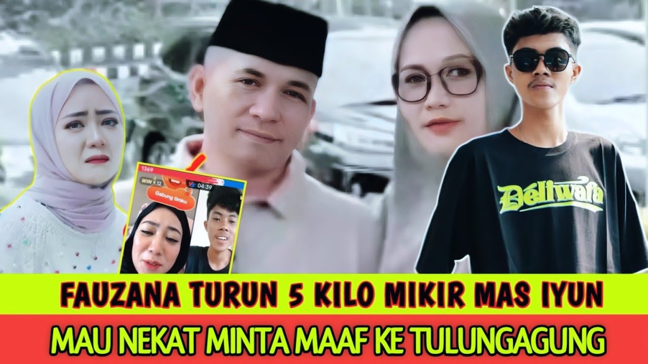SAMPEK TURUN 5 KILO !! Fauzana Teringat Mas Iyun !!  Secepatnya Mau Ke Tulungagung !