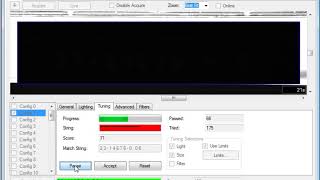 Wafer ID tunning with Cognex OCR 02