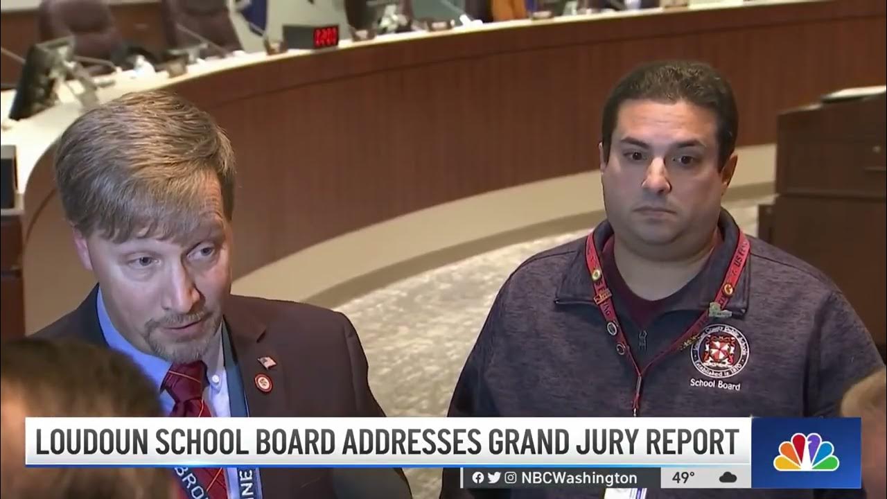 Loudoun County School Board Addresses Grand Jury Report | NBC4 Washington