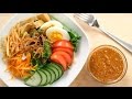 Thai Peanut Salad Dressing Recipe "Salad Kaeg" สลัดแขก