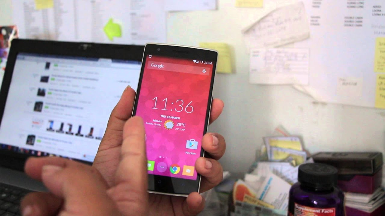Tutorial Cara Print Screen/sreenshot pada handphone Oneplus one