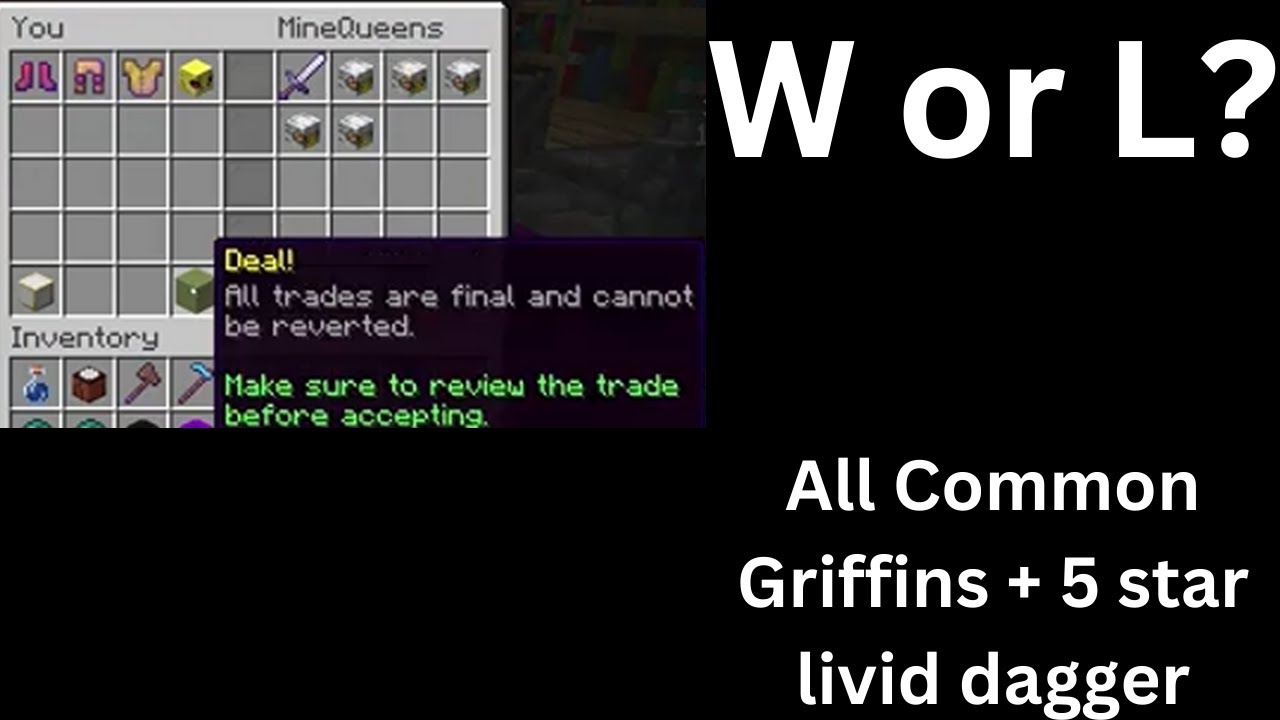 Was this a Scam In Hypixel Skyblock? + Aftermath - YouTube